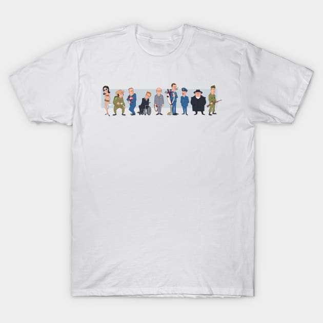 Dr. Strangelove: The Animated Series Color T-Shirt by TomMcWeeney